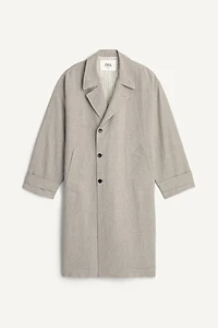 PARKA RELAXED FIT VISCOSE - LIN