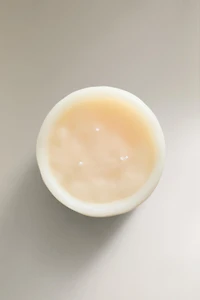 BEIGE DECORATIVE PILLAR CANDLE