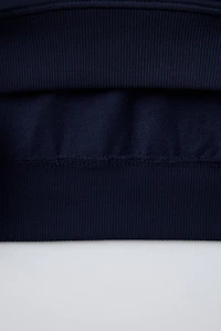 JOGGING HOODED VEST SWEATSHIRT