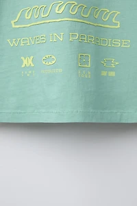 SURF PRINT T-SHIRT