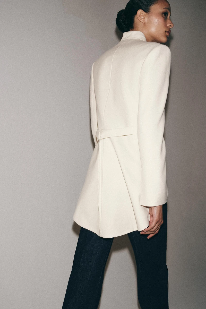 BLAZER LONGUE SANS REVERS ZW COLLECTION