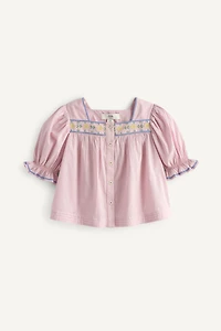 LIMITED EDITION EMBROIDERED FLORAL SHIRT