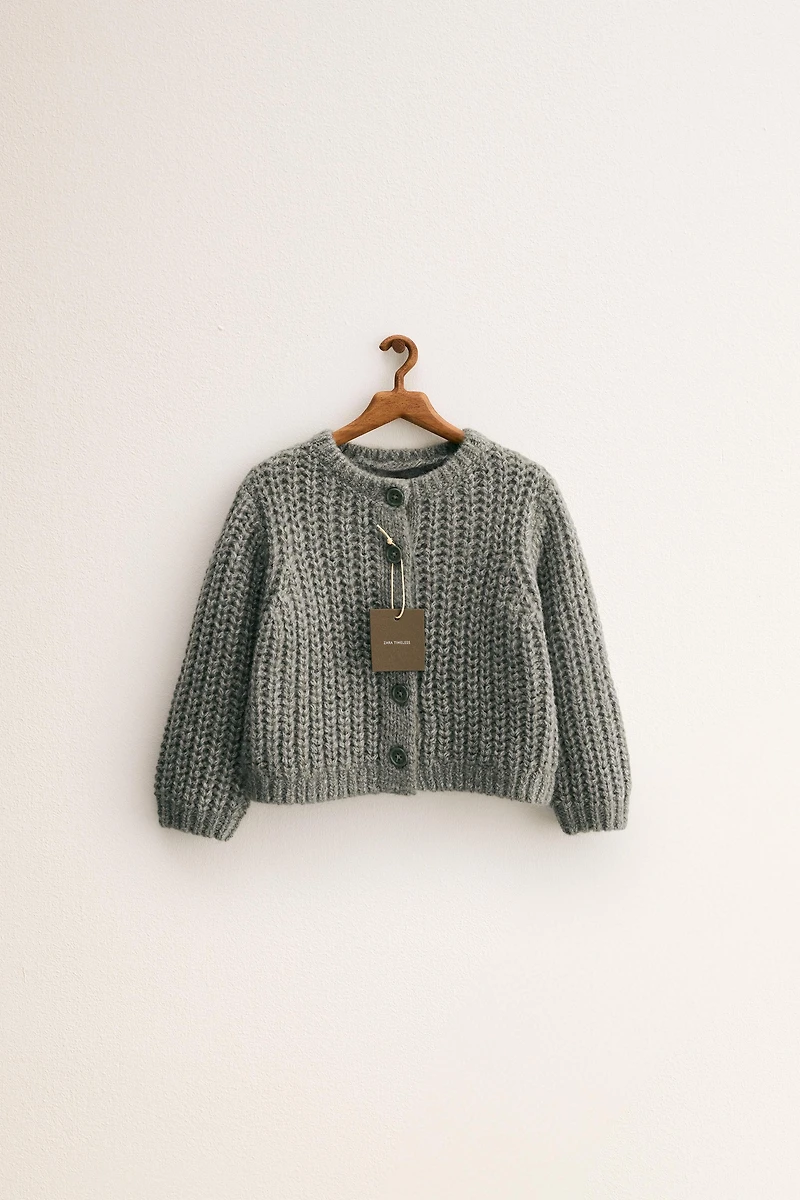 ZARA TIMELESS - CHUNKY KNIT CARDIGAN