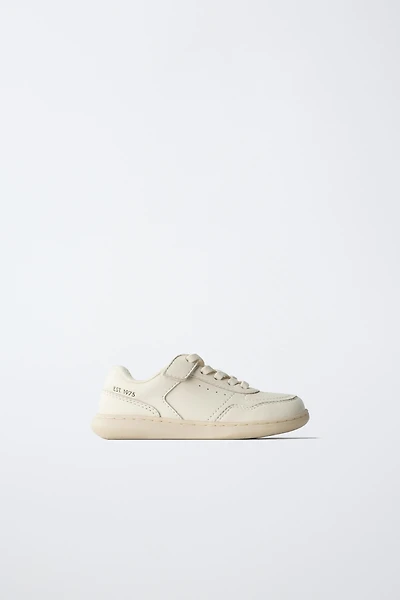BASKET BAREFOOT EN CUIR