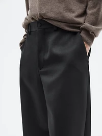 100% cool wool trousers - LIMITED