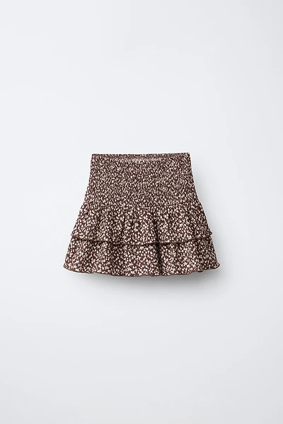 ANIMAL PRINT SKORT