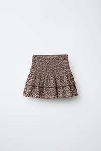 ANIMAL PRINT SKORT