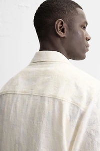 FLORAL JACQUARD SHIRT