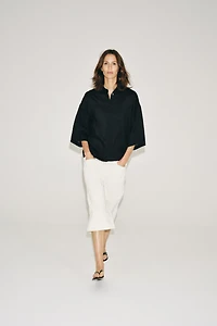 ZW COLLECTION FLOWY OVERSIZED SHIRT