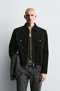 BOXY FIT CORDUROY OVERSHIRT