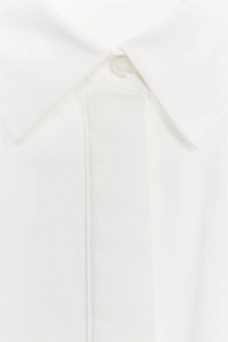 ROBE COURTE EN POPELINE ZW COLLECTION