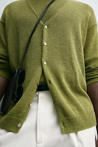 GILET AVEC LIN