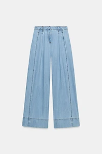 Z1975 HIGH WAISTED WIDE LEG JEANS WITH DARTS