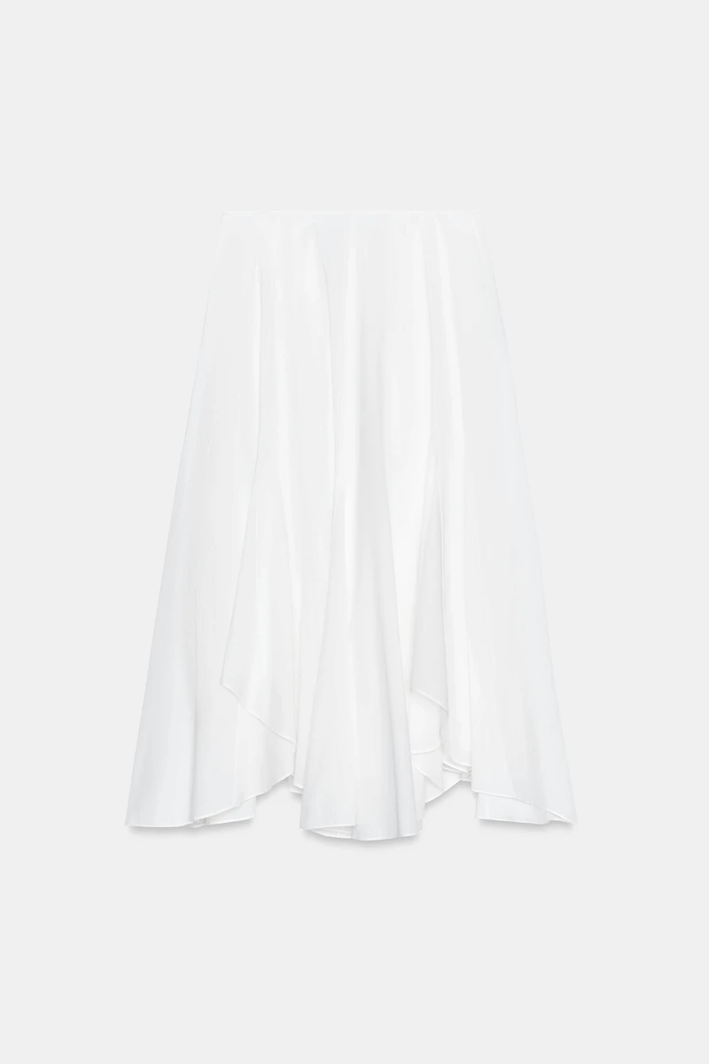 ZW COLLECTION ASYMMETRIC FLOWY SKIRT