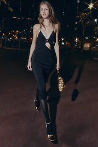 ROBE EN MAILLE AJOURÉE