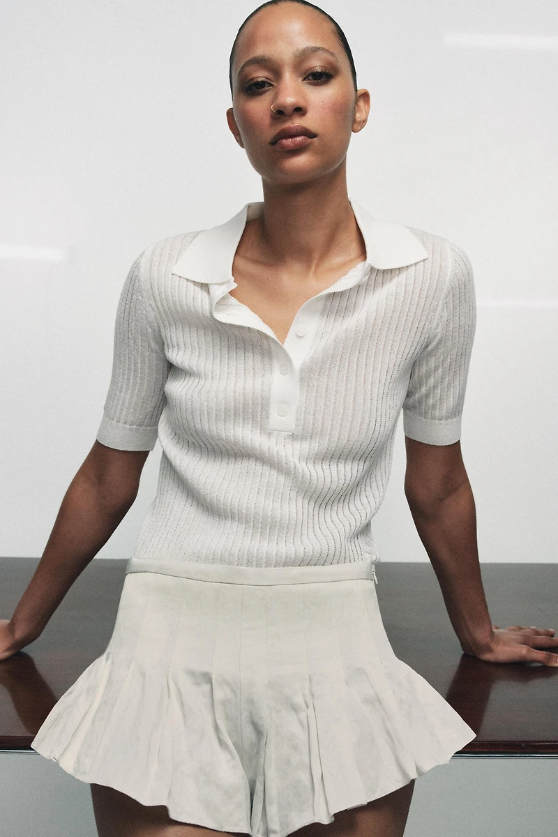 ZW COLLECTION PLEATED SHORTS