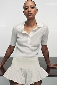 ZW COLLECTION PLEATED SHORTS