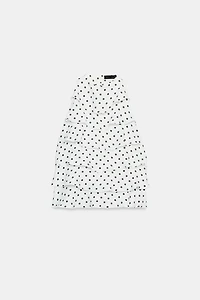 POLKA DOT HALTER TOP