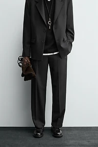PANTALON DE COSTUME STRUCTUR