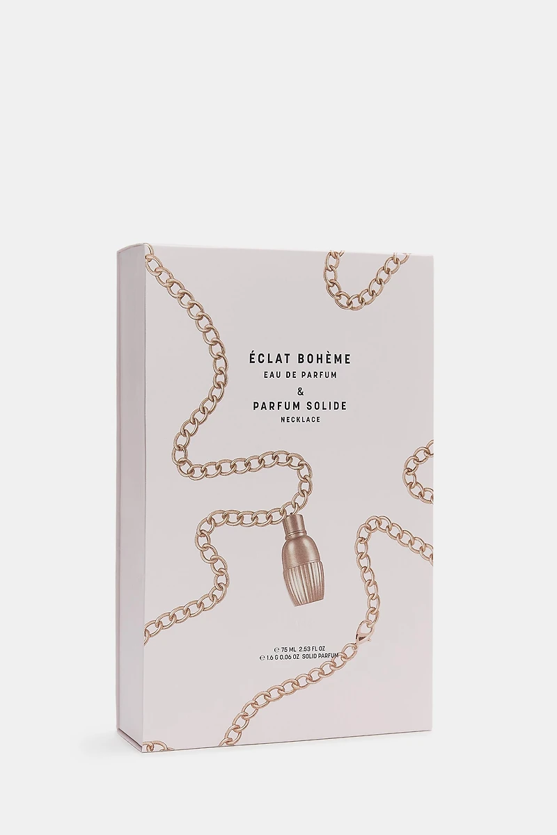 COFFRET COLLIER ÉCLAT BOHÈME 75 ML (2.53 FL.OZ) + 1.6 G (0.06 OZ).