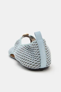 MESH SPORTY BALLET FLATS