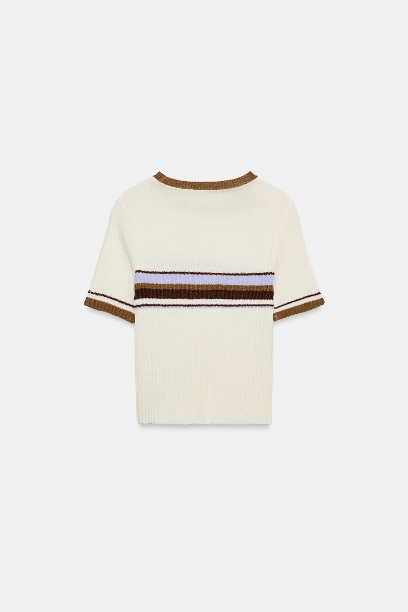RUSTIC STRIPED TOP