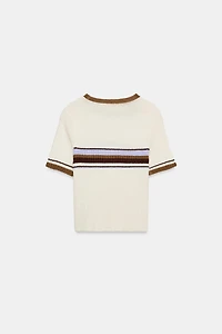 RUSTIC STRIPED TOP