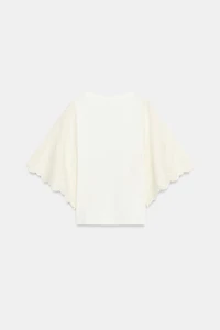 EMBROIDERED COMBINATION T-SHIRT