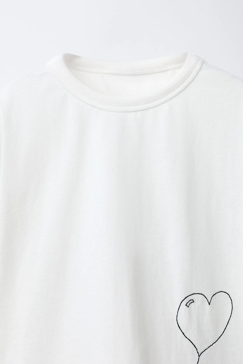 ORFAYO © EMBROIDERED T-SHIRT