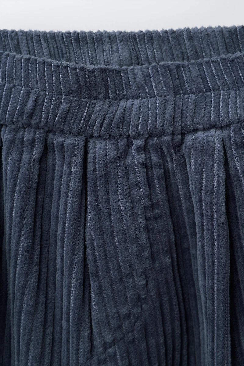 BALLOON THICK CORDUROY PANTS