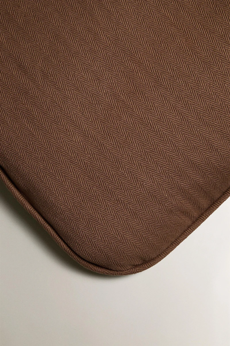 SURMATELAS COTON TEXTURÉ