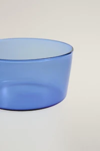BOROSILICATE GLASS ICE CREAM BOWL WITH HANDLE