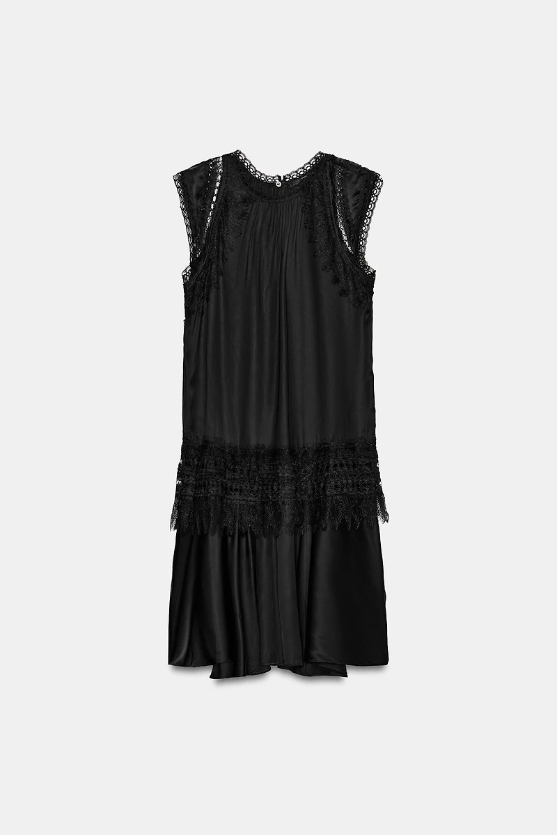 ZW COLLECTION SHORT LACE DRESS