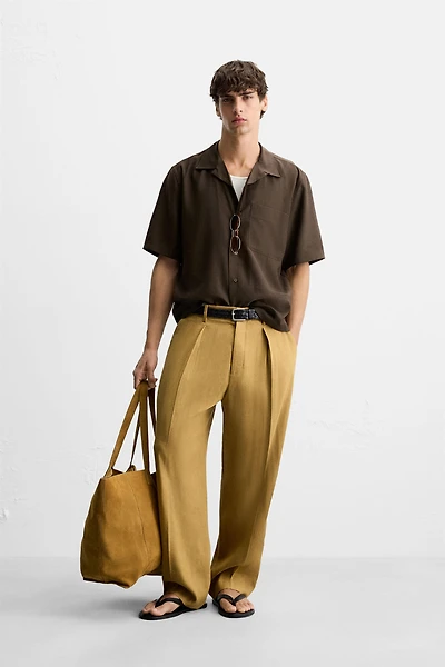 CHEMISE FLUIDE COUPE DÉCONTRACTÉE