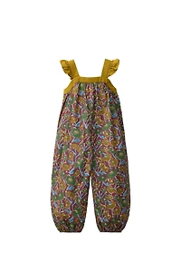 COMBINAISON LONGUE À FLEURS EN TISSU LIBERTY