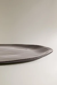 STONEWARE DESSERT PLATE