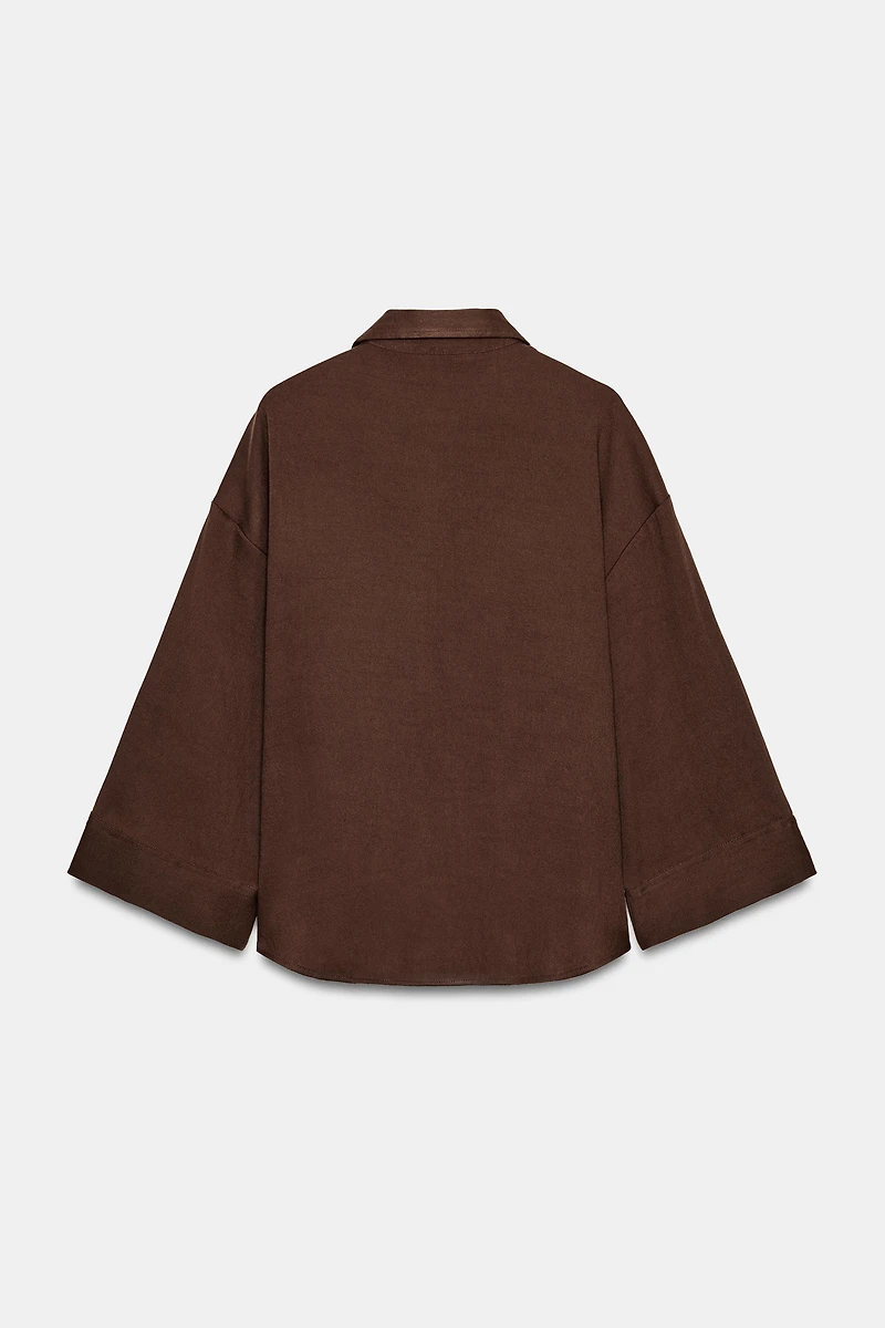 OVERSIZED WIDE SLEEVE SHIRT