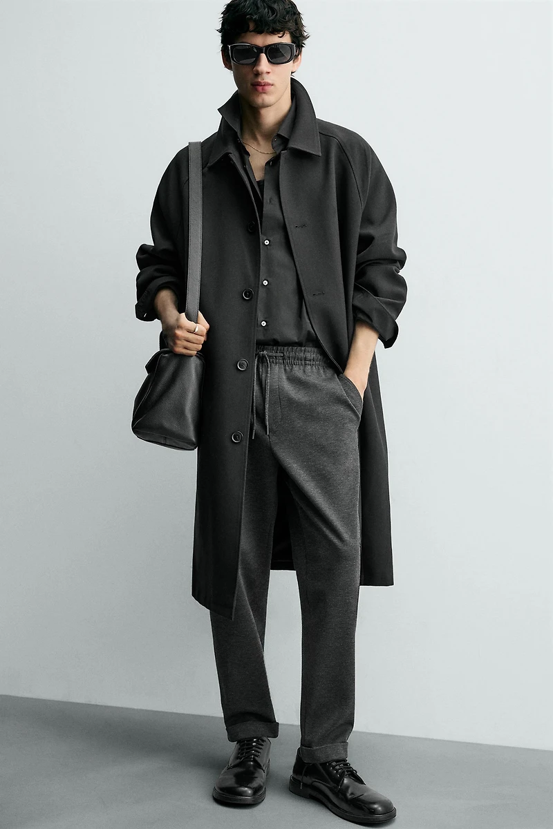 COMFORT NON-IRON JOGGER-WAIST PANTS