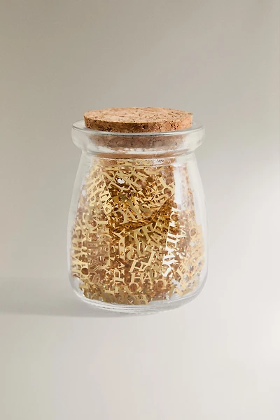 SHINY CHRISTMAS CONFETTI SNOWFLAKES