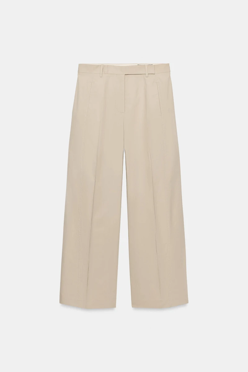 ZW COLLECTION POPLIN PANTS