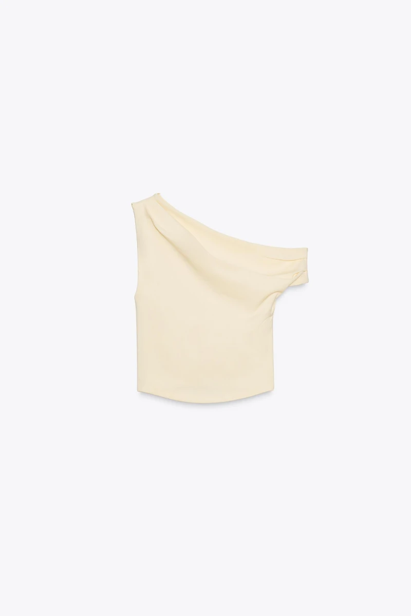 ASYMMETRIC TEXTURED TOP