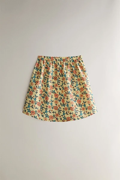 KIDS' FLORAL SKIRT