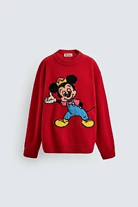 100% WOOL MONTY JUMPER HARRY LAMBERT FOR ZARA X DISNEY