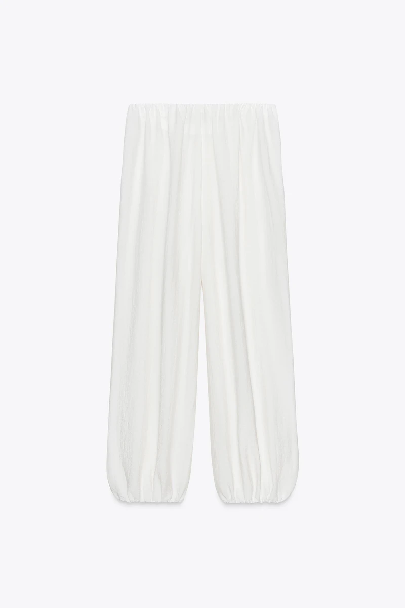 PANTALON FLUIDE BOUFFANT