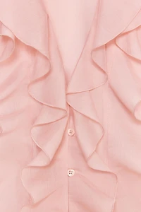 ZW COLLECTION RUFFLED SHIRT
