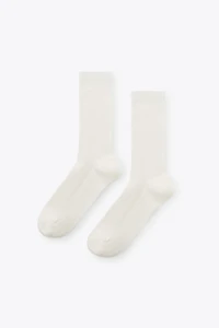 FINE RIBBED SOCKS