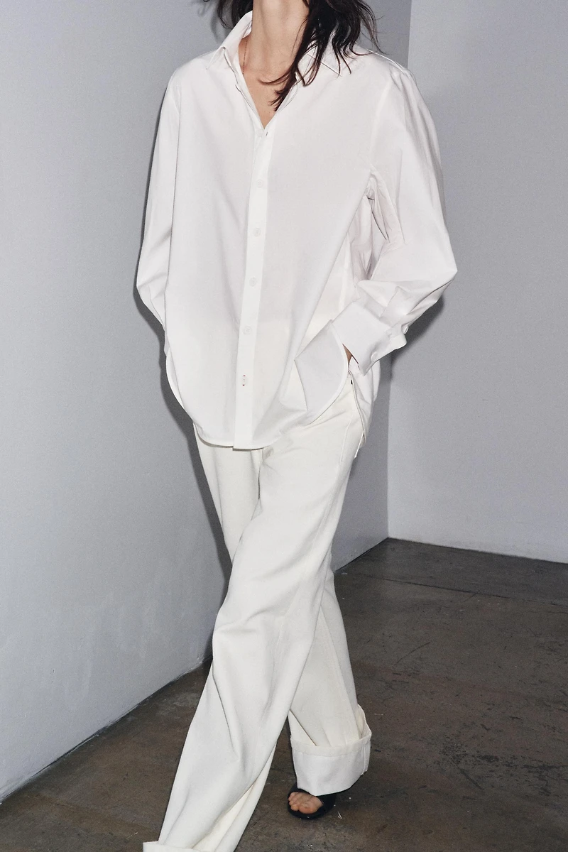 CHEMISE EN POPELINE ZW COLLECTION