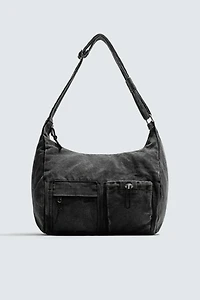 MULTI-POCKET DENIM BAG
