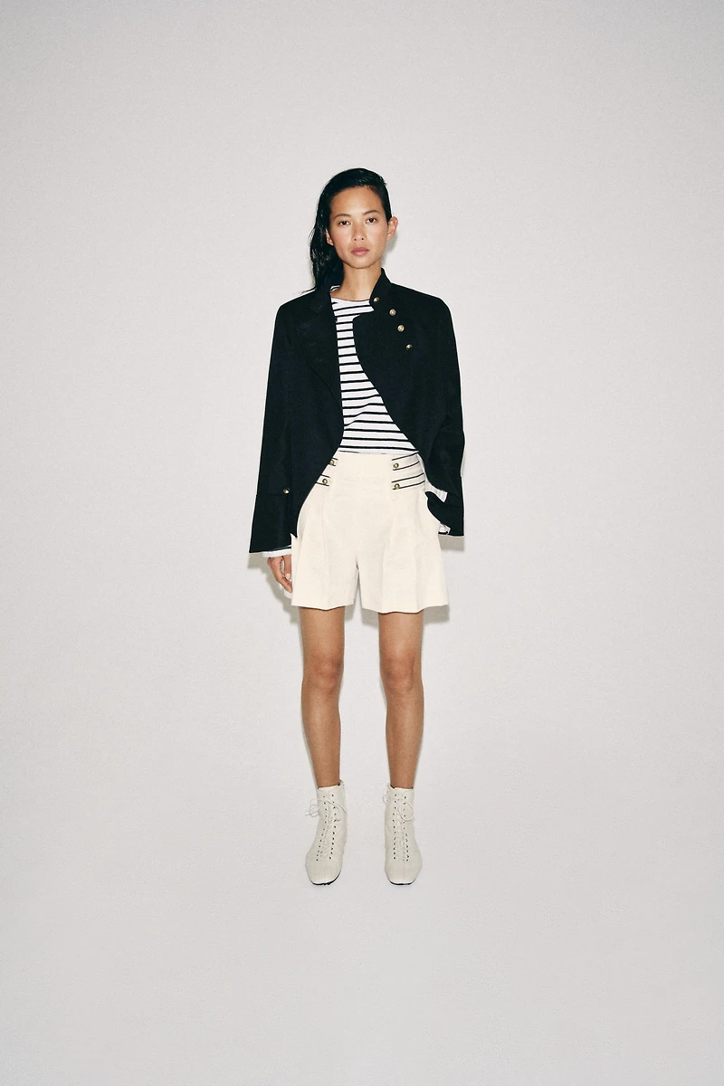SHORT À PLIS ZW COLLECTION