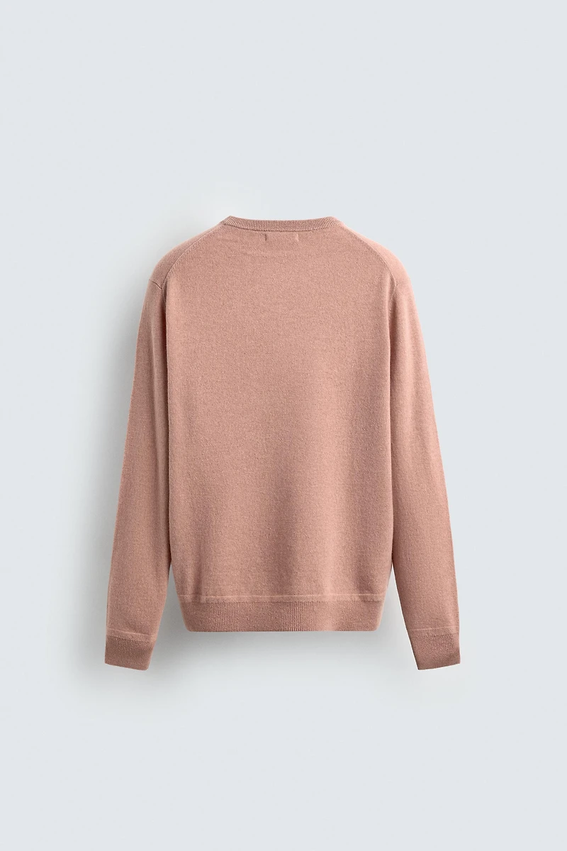 WOOL CASHMERE SWEATER